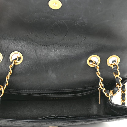 Chanel Caviar Quilted Medium CC Filigree Flap Black 5 of 12