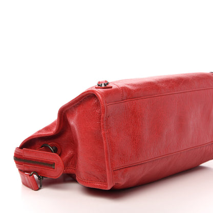 Balenciaga Agneau Classic Hardware City Rouge Cardinal 7 of 13