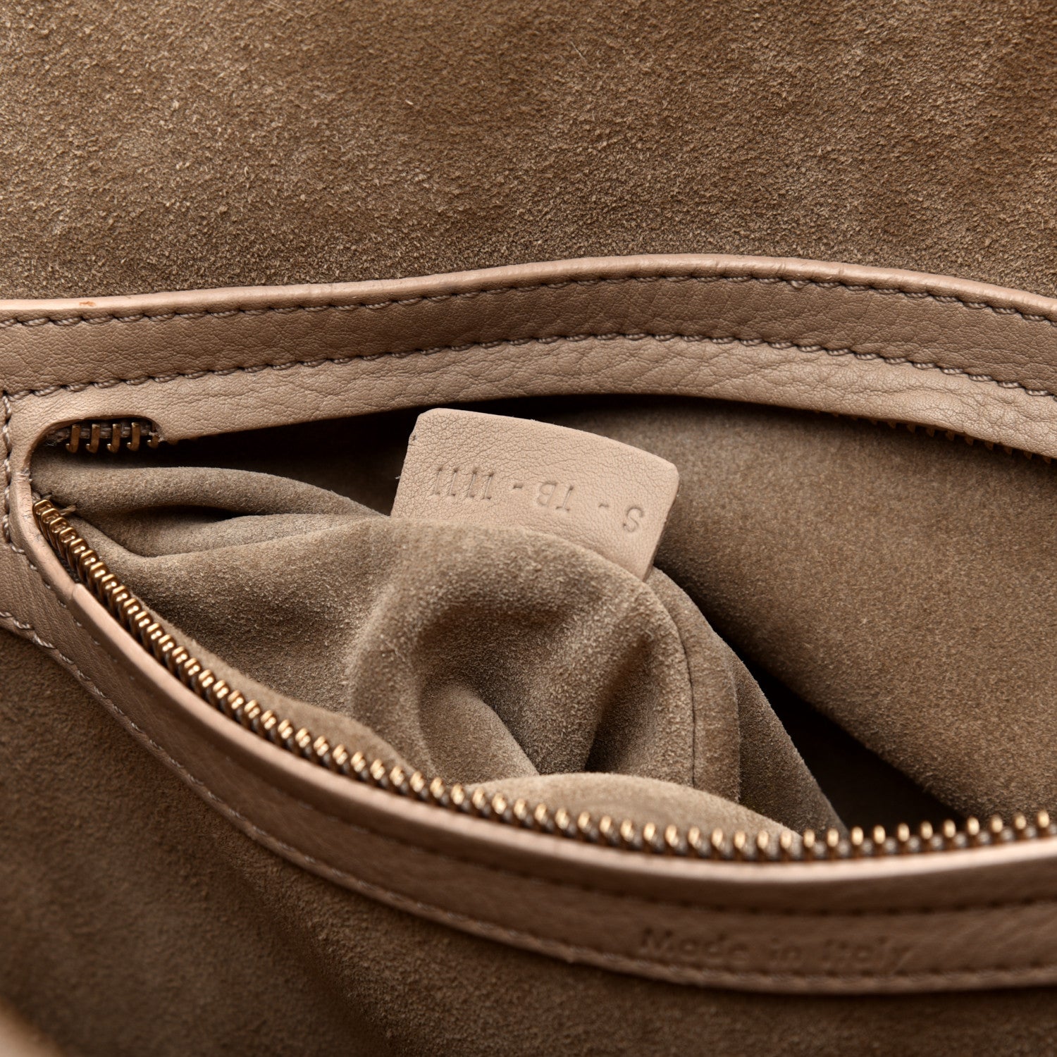 Celine Supple Calfskin Medium Phantom Luggage Beige 9 of 10