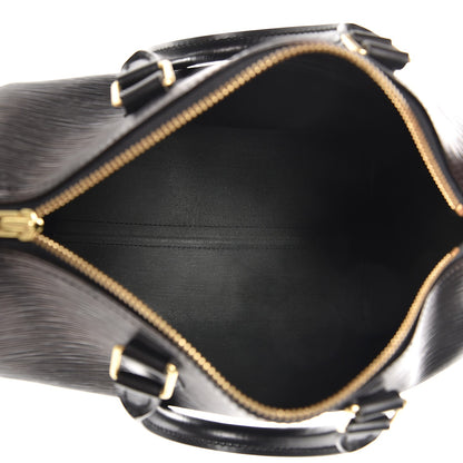 Louis Vuitton Epi Speedy 25 Black 5 of 10