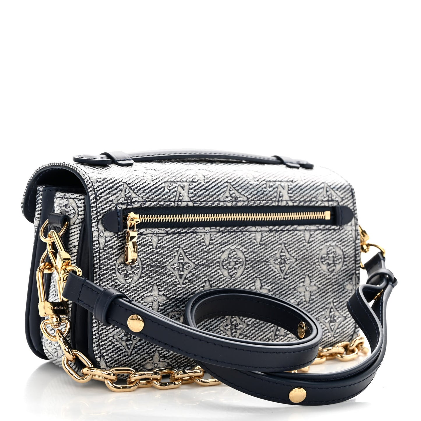 Monoglam Pochette Metis East West Blue
