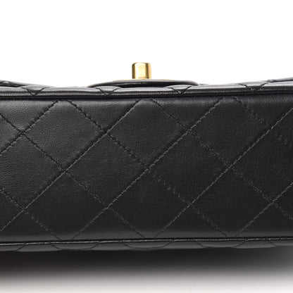 Chanel Lambskin Quilted Mini Rectangular Flap Black 10 of 15
