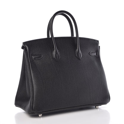Hermes Togo Birkin 25 Black 3 of 34