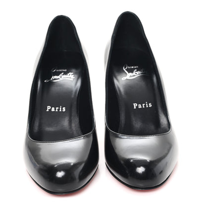 Christian Louboutin Calfskin Abrasivato Pumppie 85 Pumps 35.5 Black 3 of 9