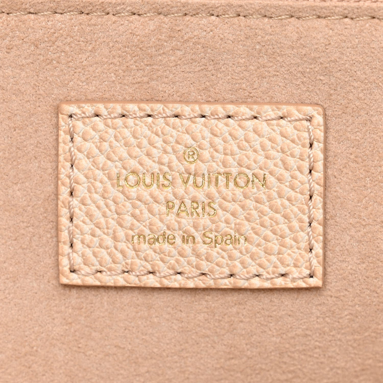Louis Vuitton Empreinte Monogram Summer Stardust Neverfull MM Beige Clair 8 of 11