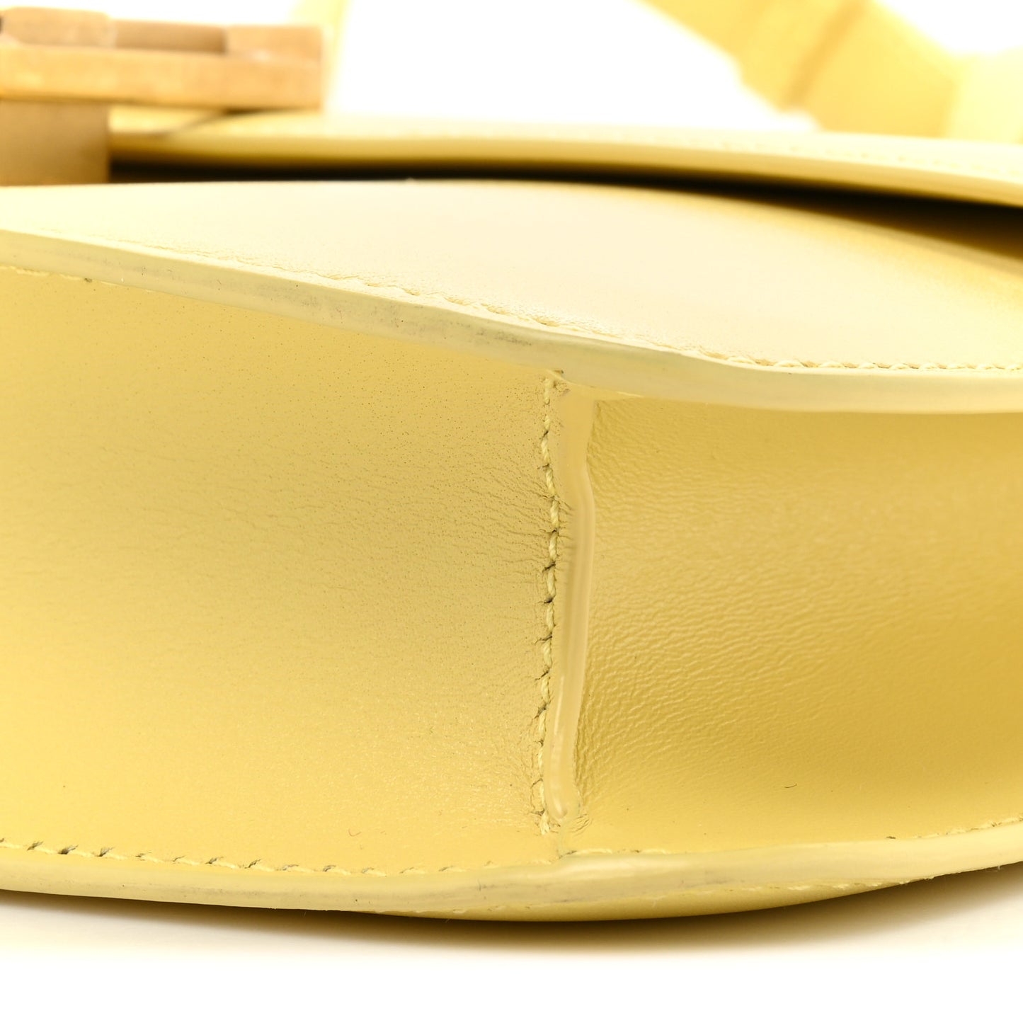 Smooth Calfskin Carre Satchel Paille