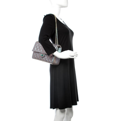 Chanel Iridescent Lambskin Quilted 2.55 Reissue 226 Flap Light Purple 2 of 19