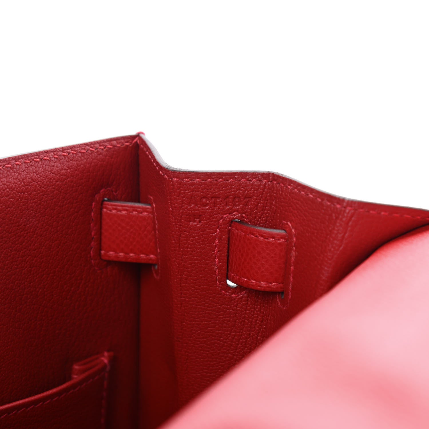 Hermes Epsom Kelly Sellier 28 Rouge Casaque 6 of 12