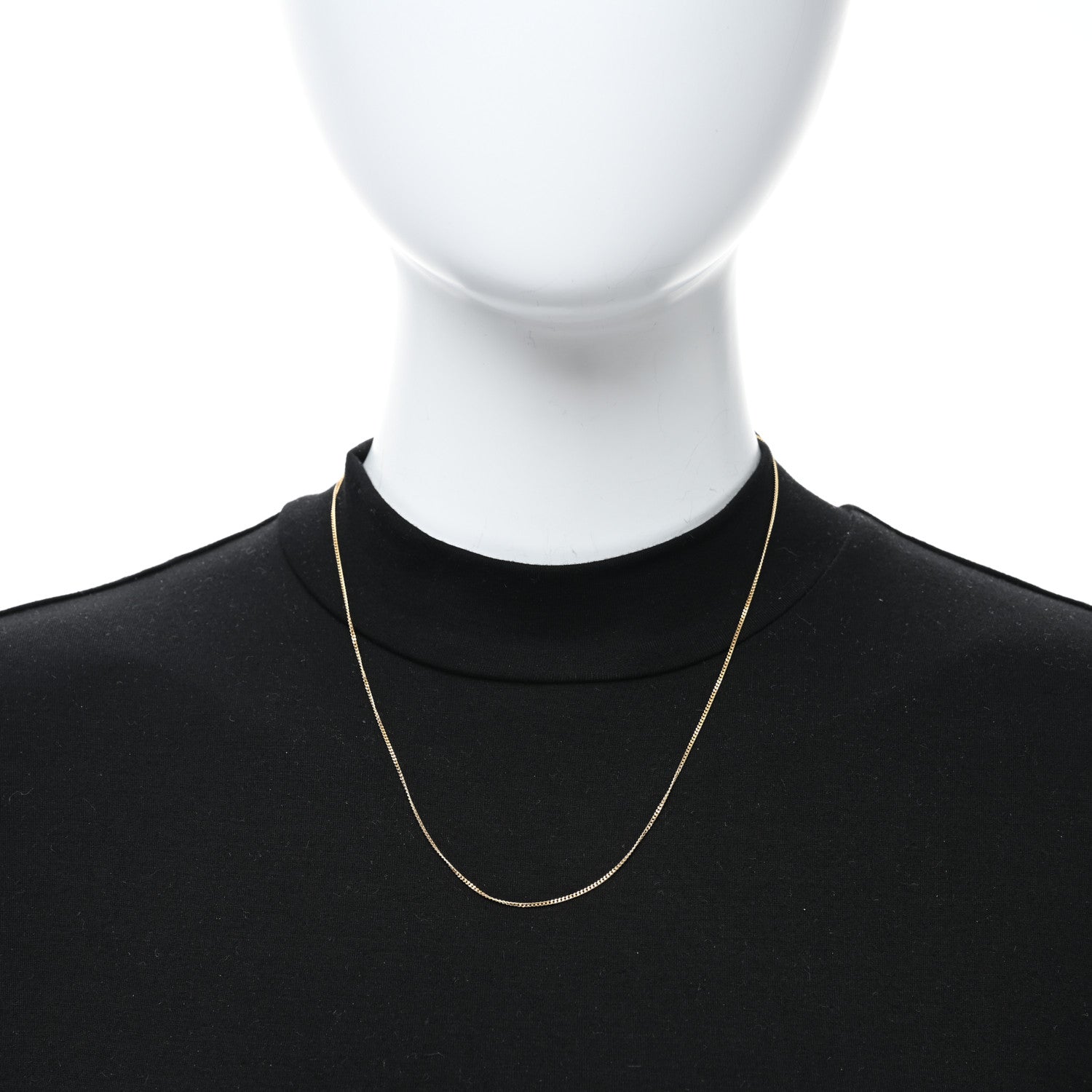 Cartier 18K Yellow Gold Chain Necklace 2 of 4