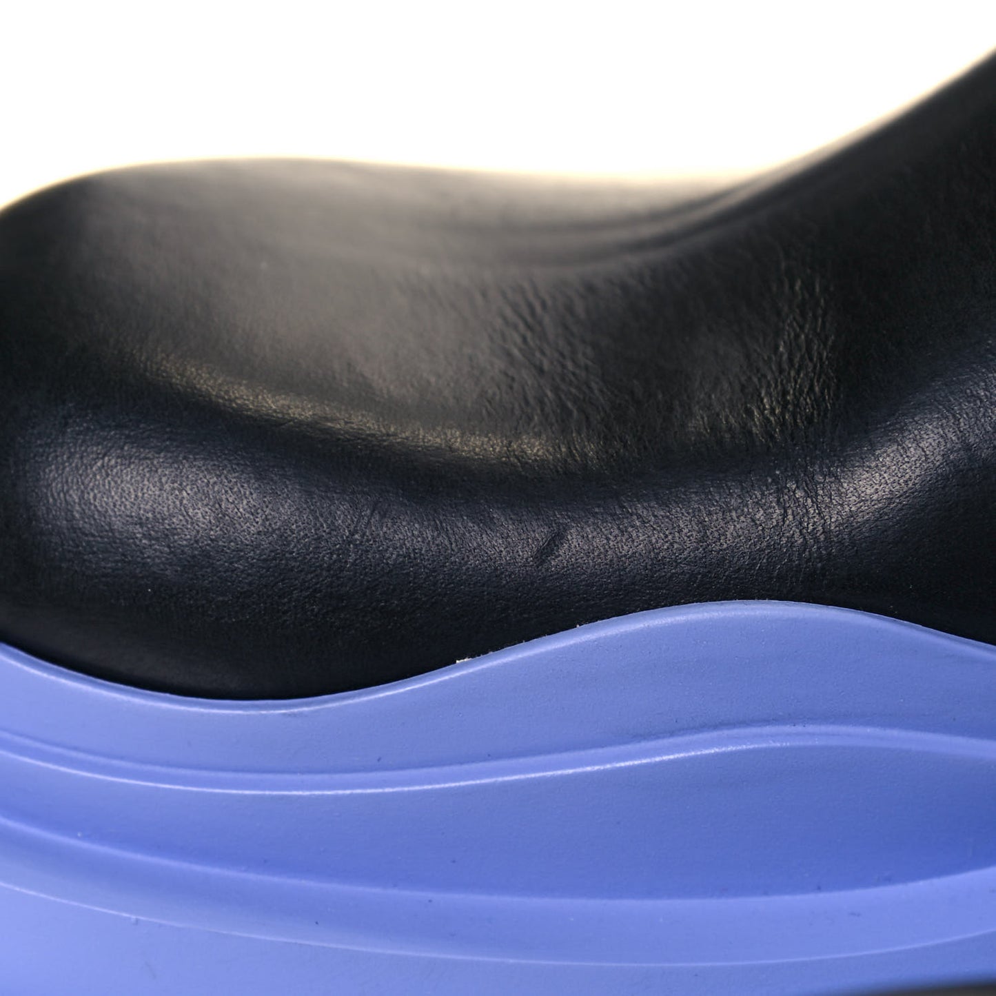 Calfskin The Tire Chelsea Boots 37 Black Periwinkle