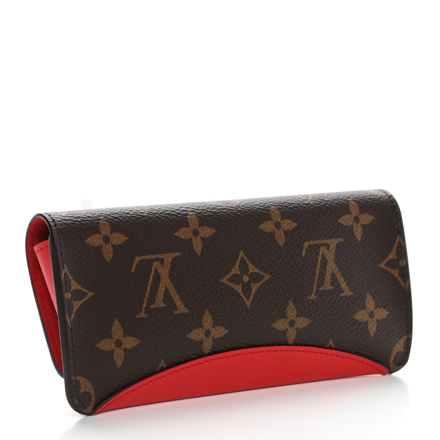 Louis Vuitton Monogram Woody Glasses Case Rouge 3 of 7