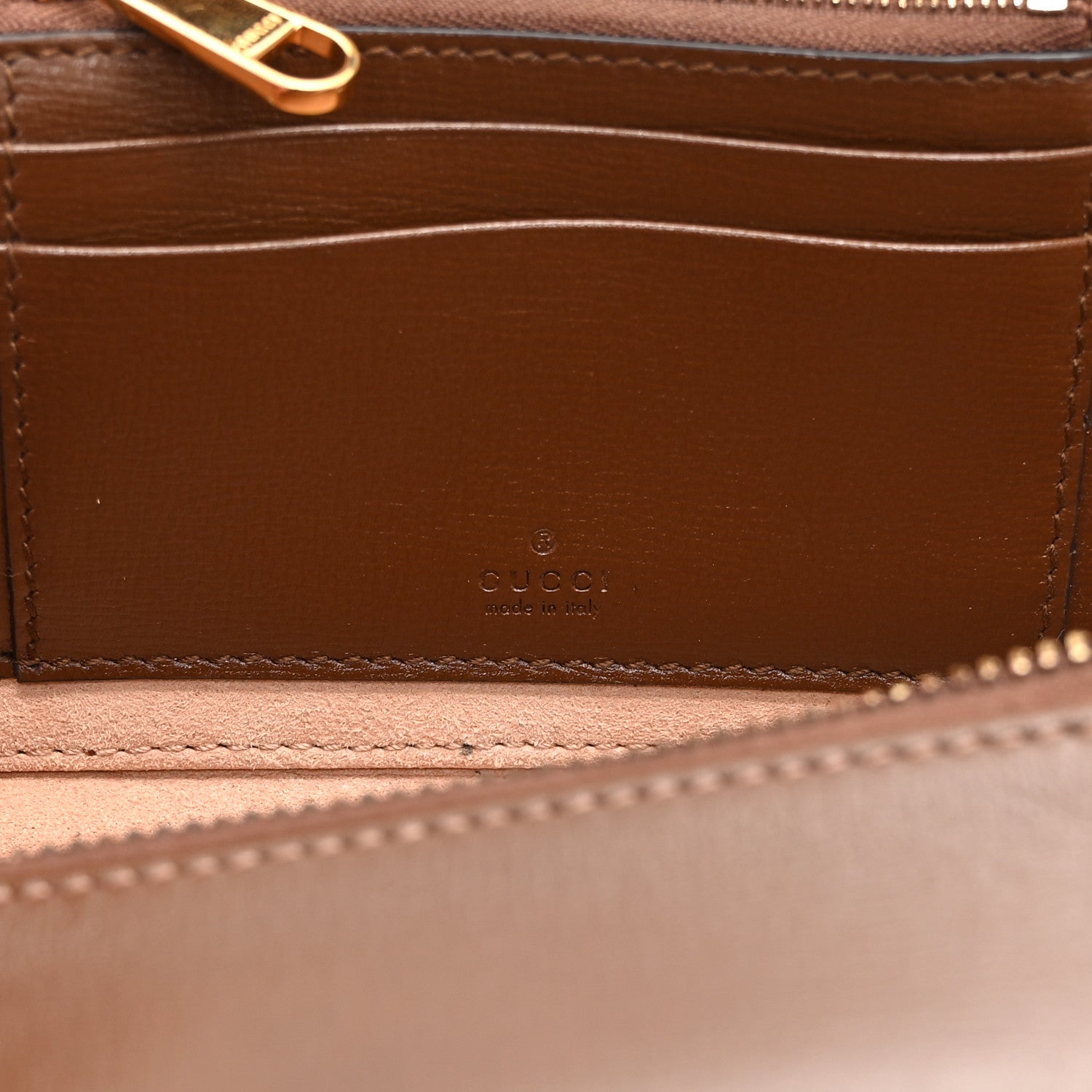 Gucci GG Supreme Monogram Azalea Calfskin Mini Retro Interlocking G Mini Shoulder Bag Beige Ebony Brown Sugar 11 of 20