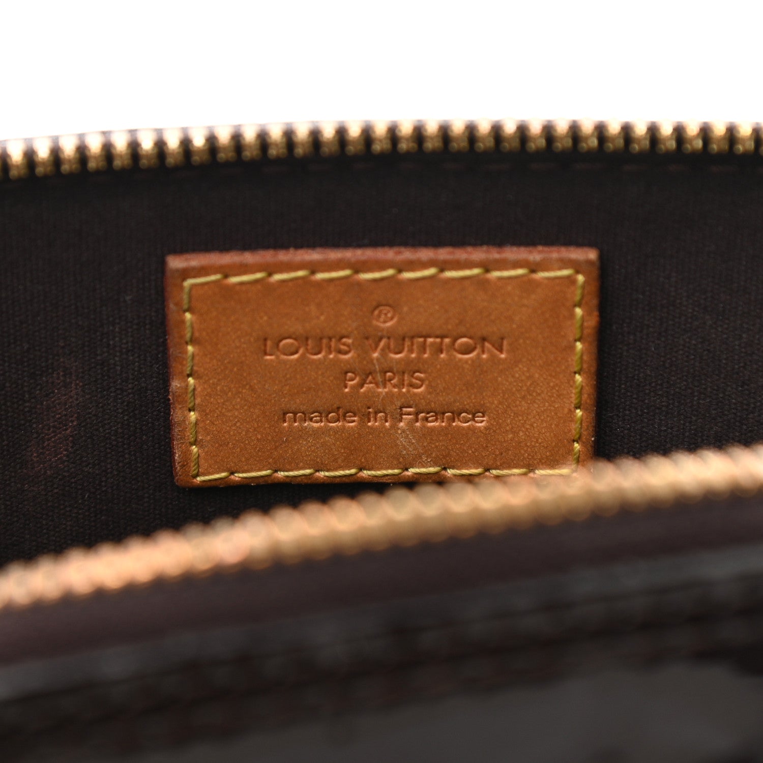 Louis Vuitton Vernis Alma BB Amarante 6 of 10