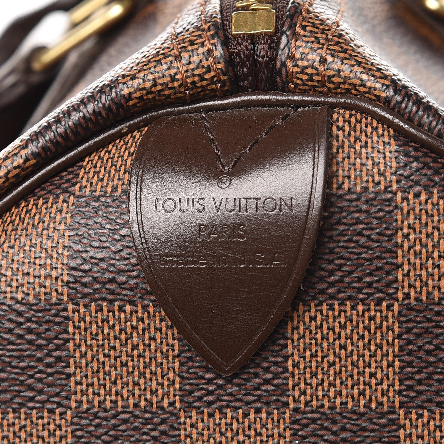 Louis Vuitton Damier Ebene Speedy 30 8 of 13