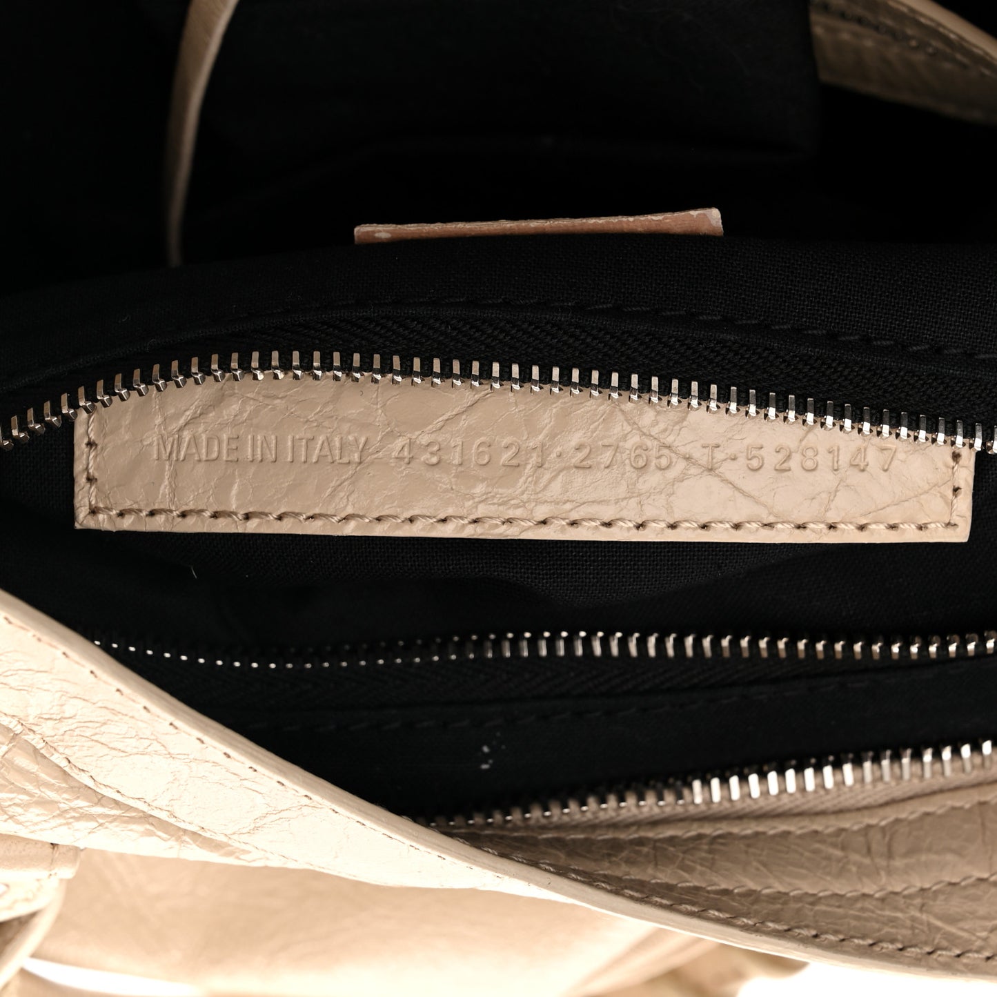 Agneau Classic Silver Hardware S City Beige Tapioca