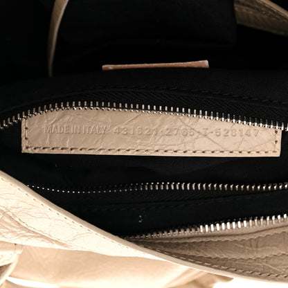 Balenciaga Agneau Classic Silver Hardware S City Beige Tapioca 7 of 12