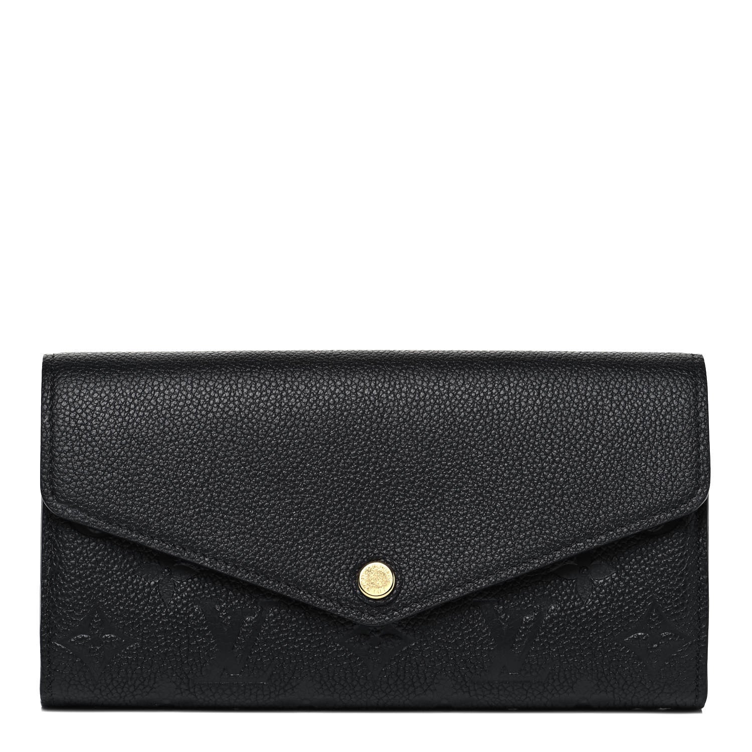Louis Vuitton Empreinte Sarah Wallet NM Black 1 of 6