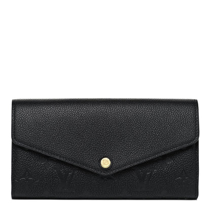 Louis Vuitton Empreinte Sarah Wallet NM Black 1 of 6