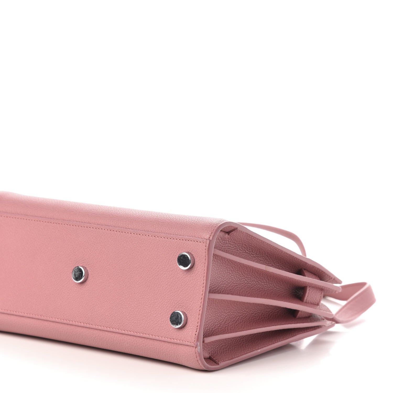 Saint Laurent Grained Calfskin Nano Sac De Jour Pink 9 of 11