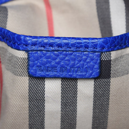 Burberry Grainy Calfskin Medium Baynard Tote Brilliant Blue 7 of 23