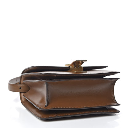 Celine Smooth Calfskin Small Classic Box Flap Bag Camel 4 of 10