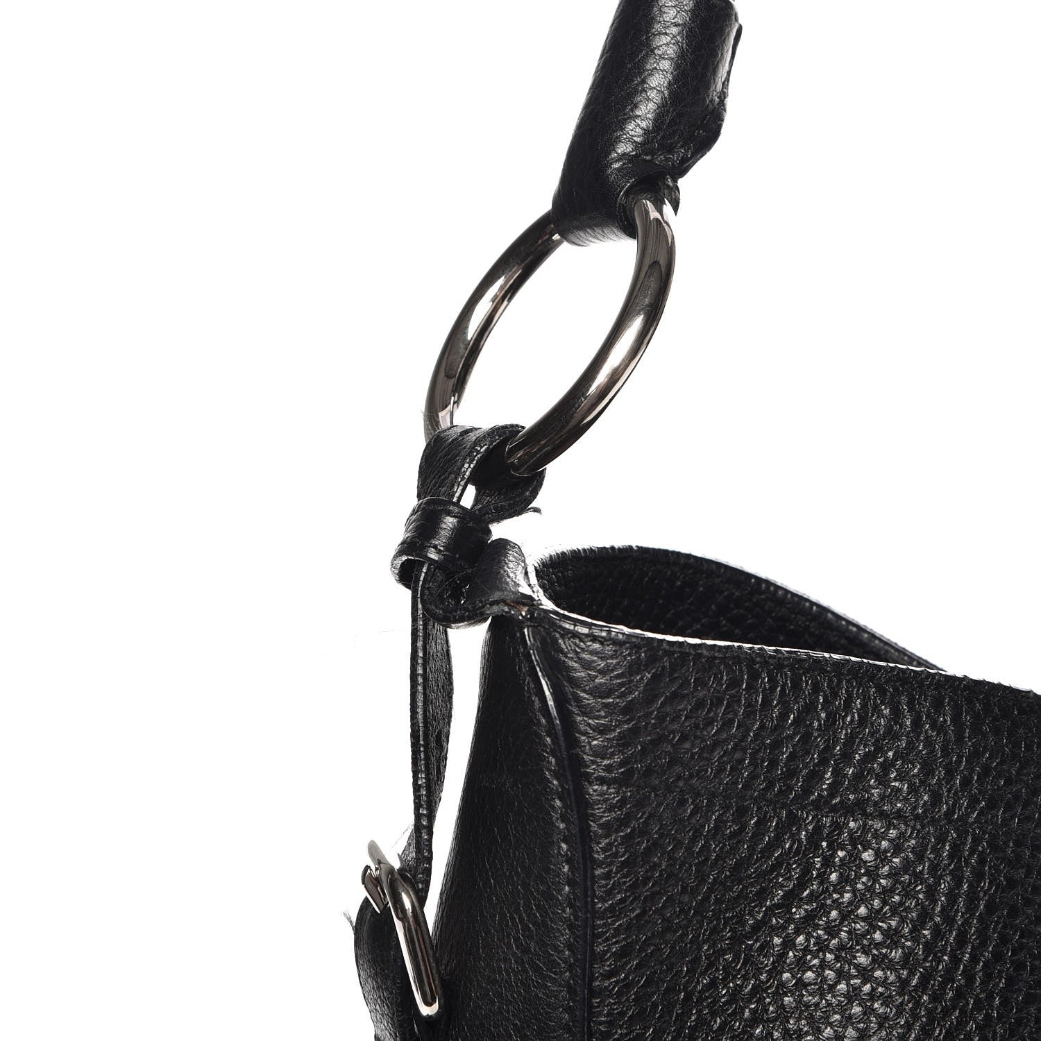 Prada Vitello Daino Braided Hobo Nero Black 8 of 9