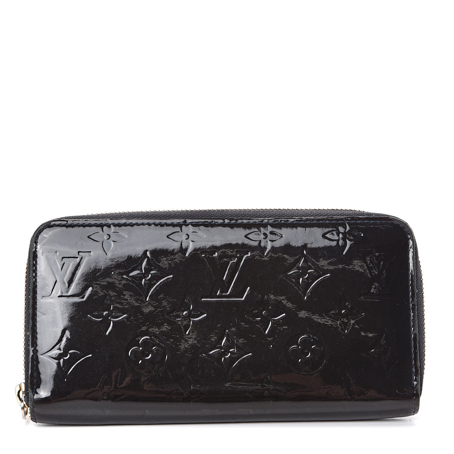 Louis Vuitton Vernis Zippy Wallet Blue Infini 1 of 16