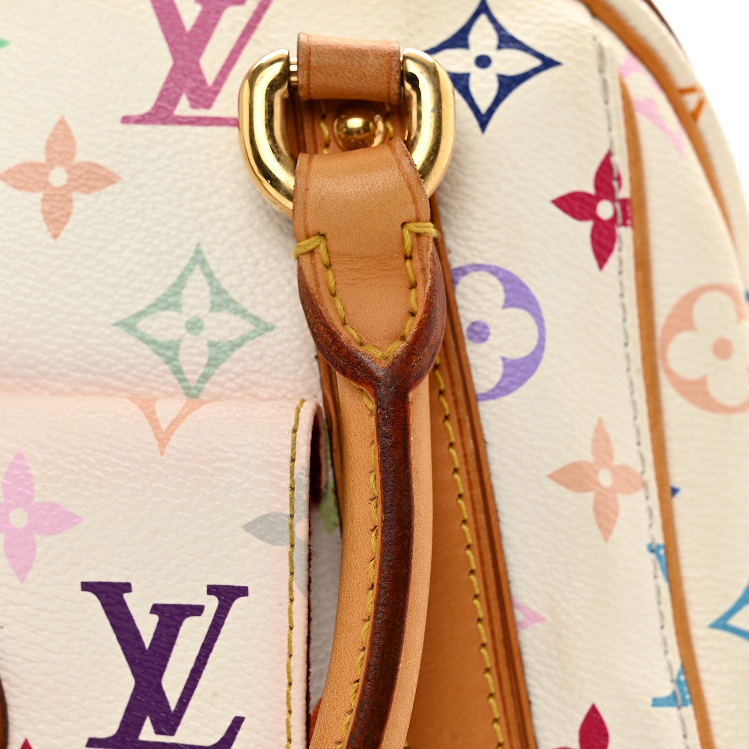 Louis Vuitton LOUIS VUITTON Monogram Multicolor Priscilla White 8 of 12