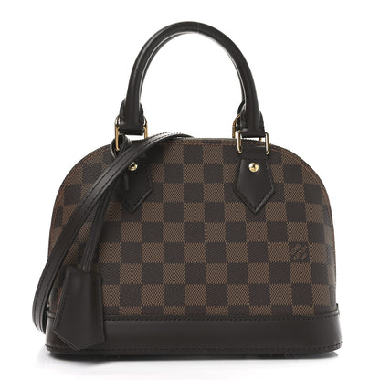 Louis Vuitton Damier Ebene Alma BB 1 of 10
