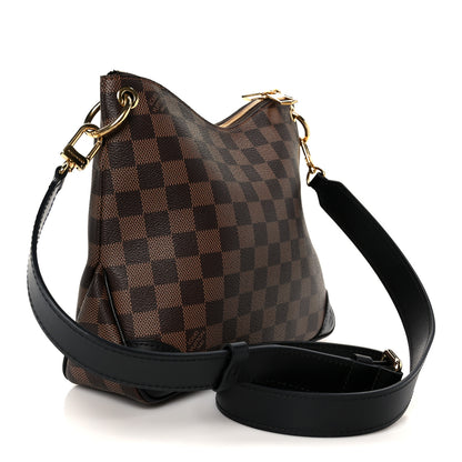 Louis Vuitton Damier Ebene Odeon PM Black 3 of 9