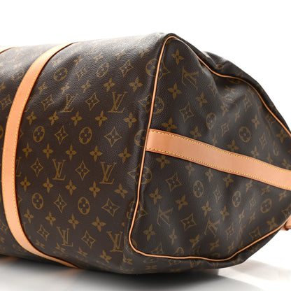 Louis Vuitton Monogram Keepall Bandouliere 55 9 of 14