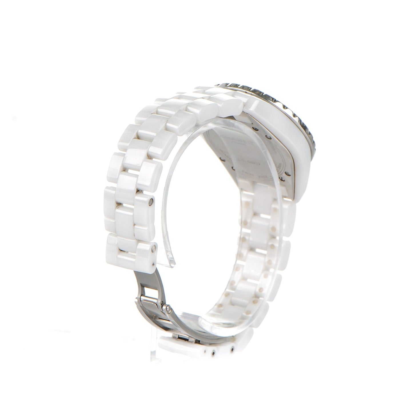 Stainless Steel Ceramic 33mm J12 Quartz Watch White