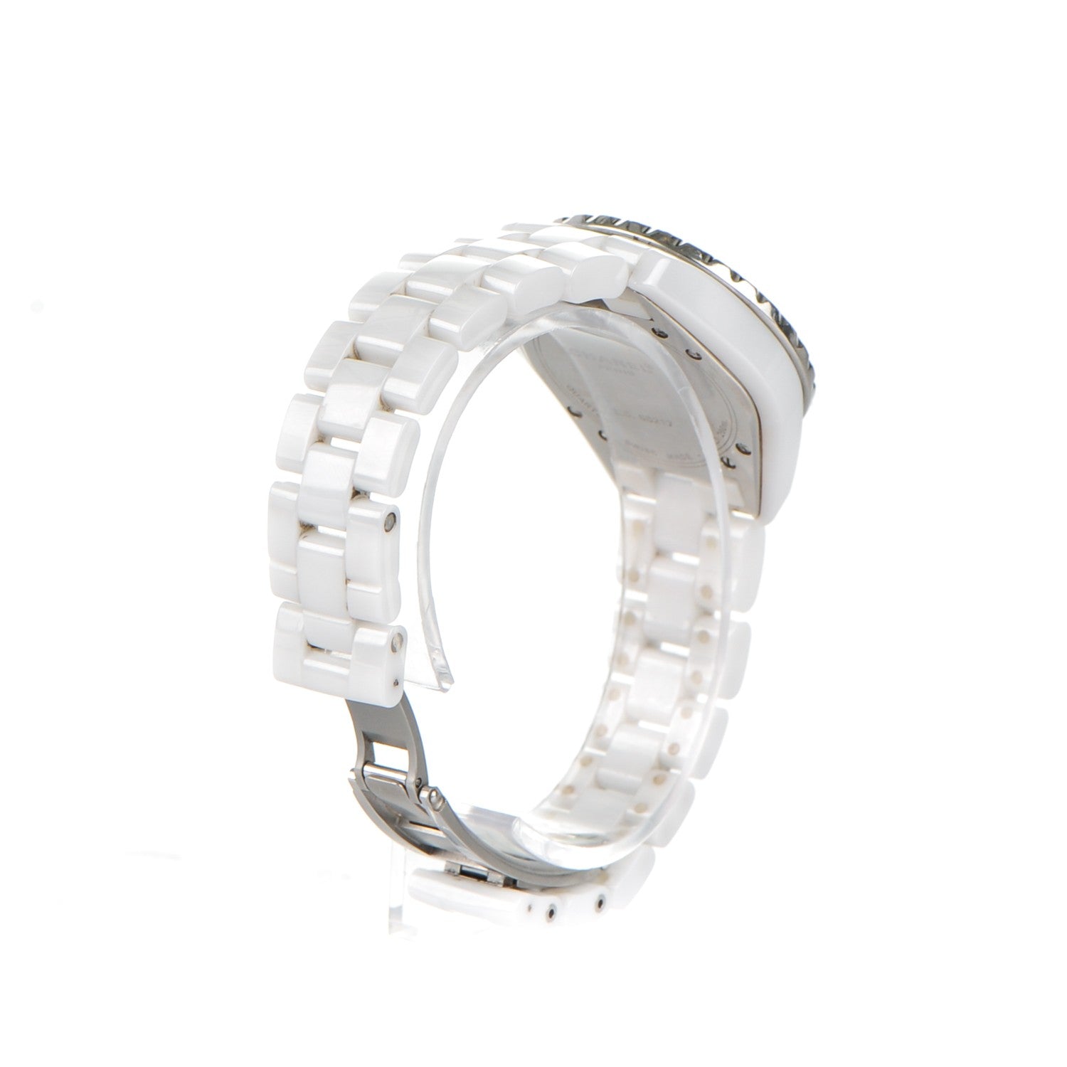 Chanel Stainless Steel Ceramic 33mm J12 Quartz Watch White 5 of 7
