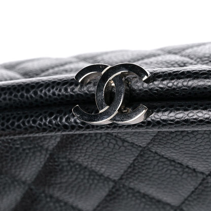 Chanel Caviar Quilted Timeless Clutch Black 10 of 10