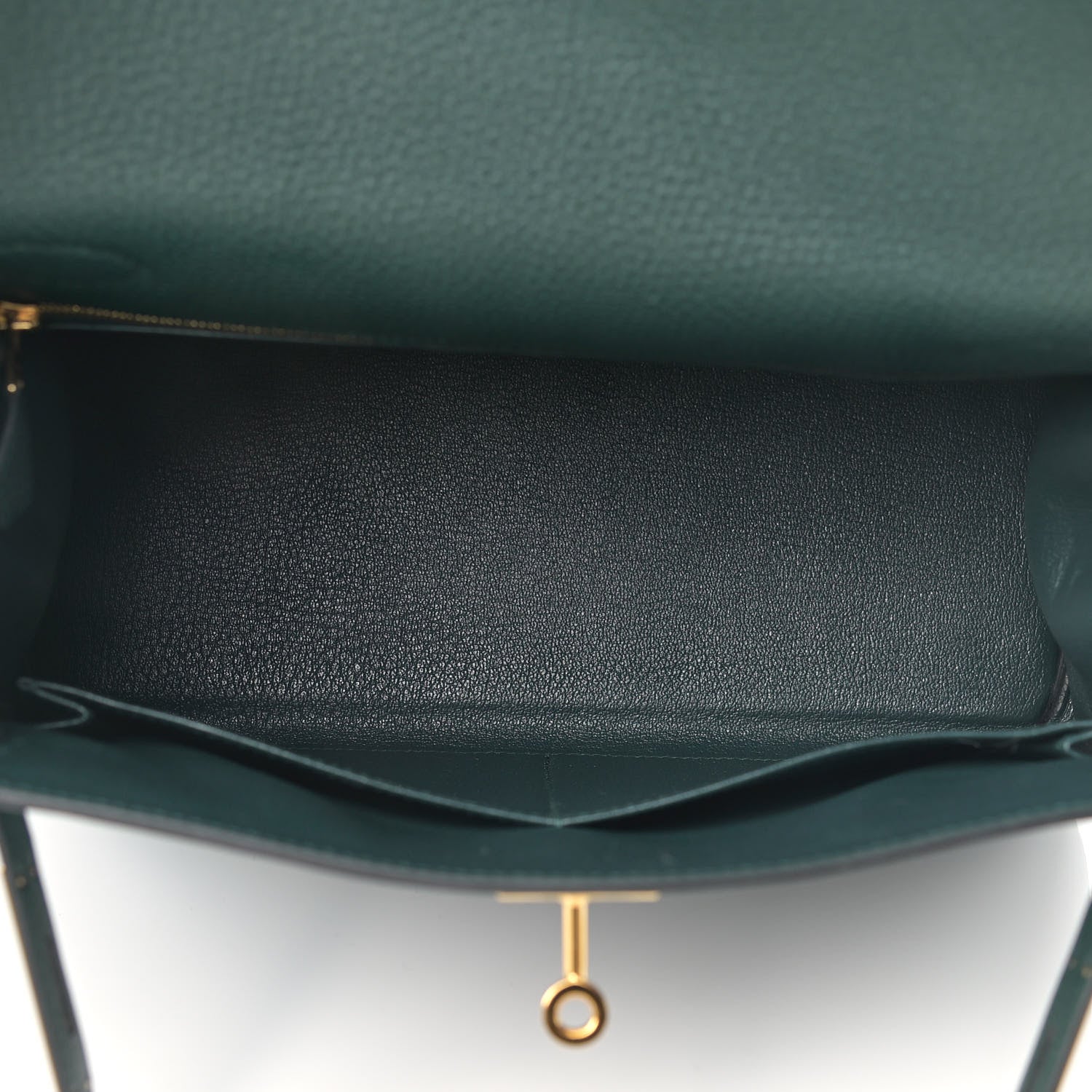 Hermes Togo Kelly Retourne 28 Vert Cypress 5 of 11
