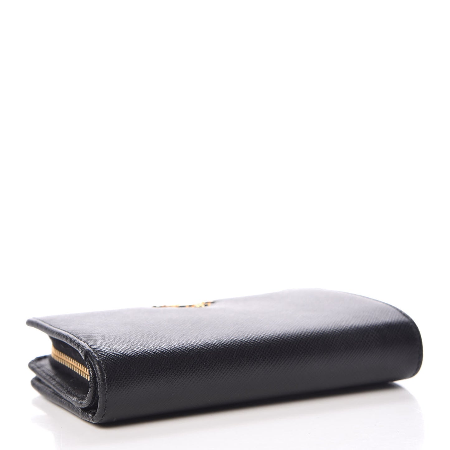 Saffiano Compact Wallet Black
