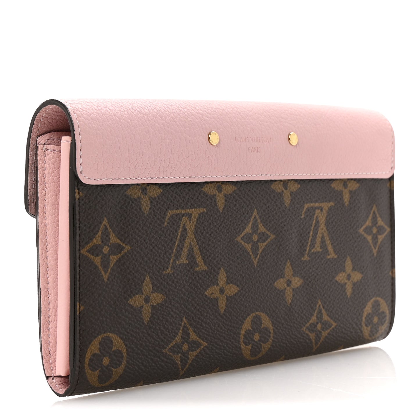 Monogram Pallas Wallet Rose Ballerine
