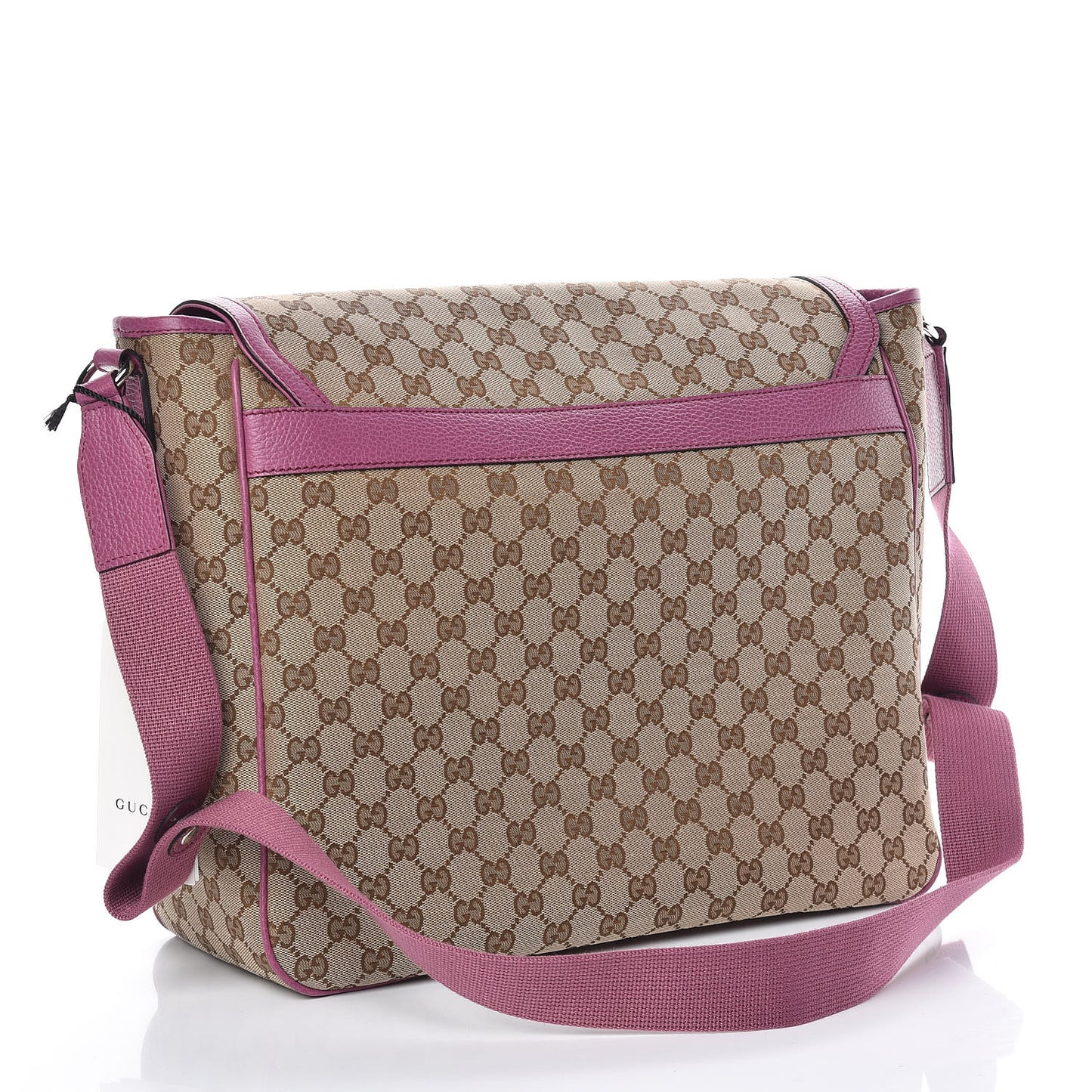 Monogram Convertible Diaper Bag Beige Peonia Flower
