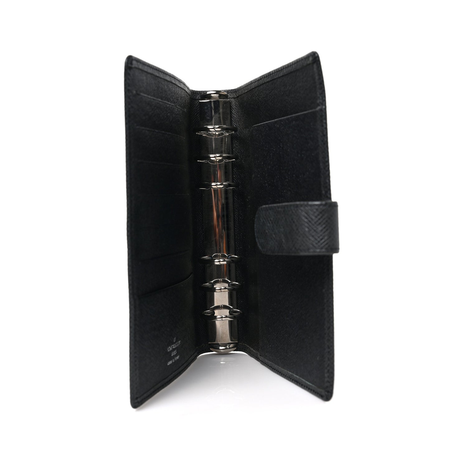 Taiga Medium Ring Agenda Cover Ardoise