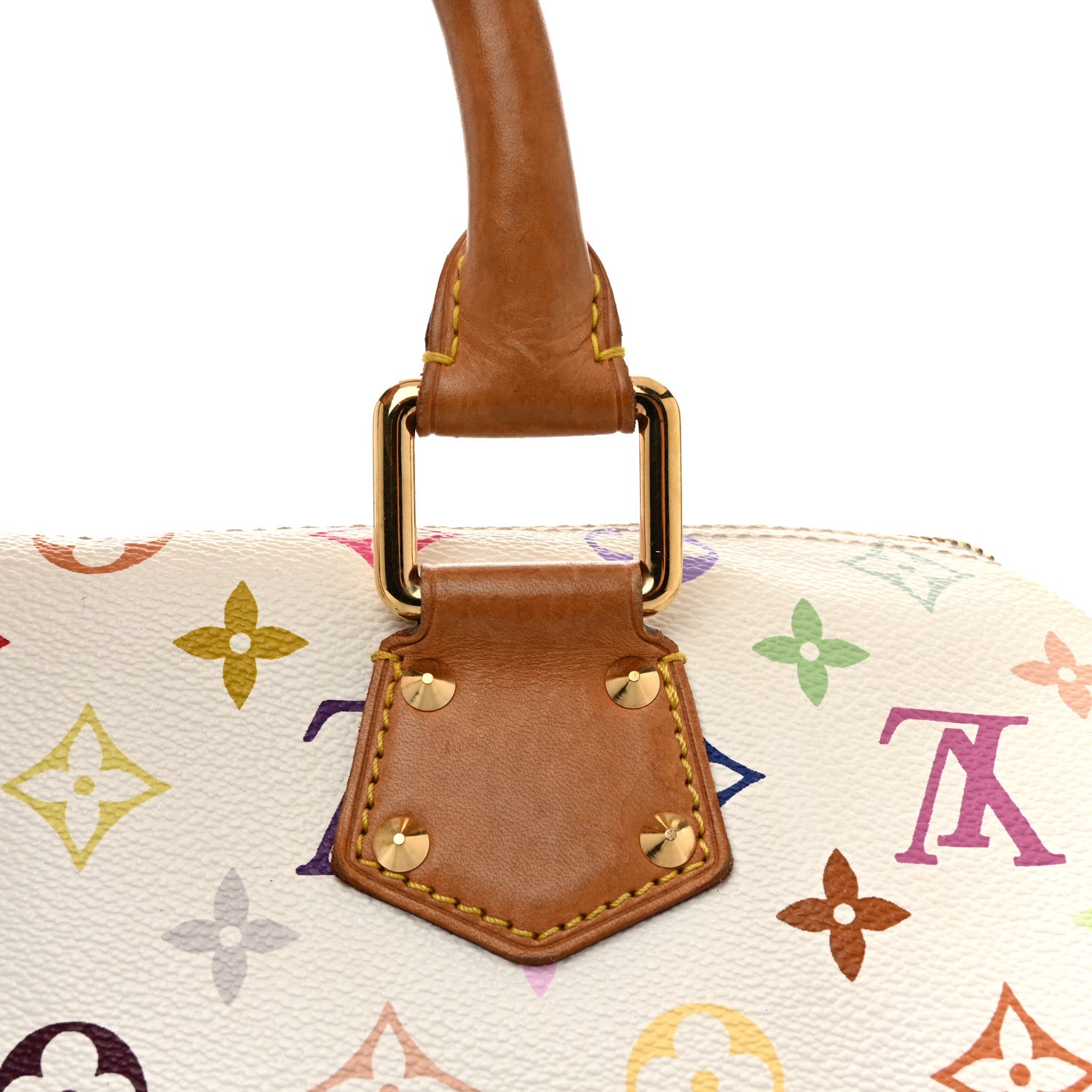 Louis Vuitton Monogram Multicolor Speedy 30 White 12 of 15