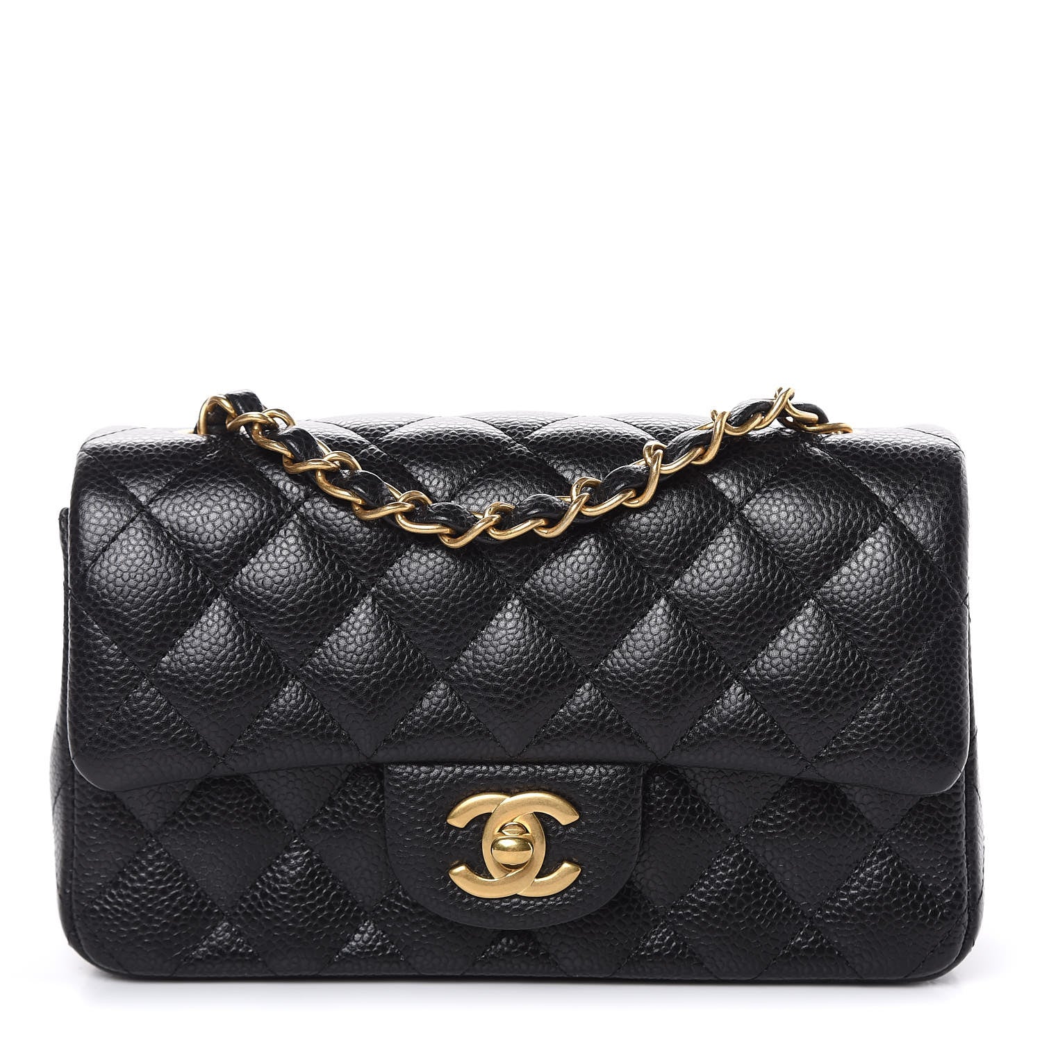 Chanel Caviar Quilted Mini Rectangular Flap Black 1 of 9