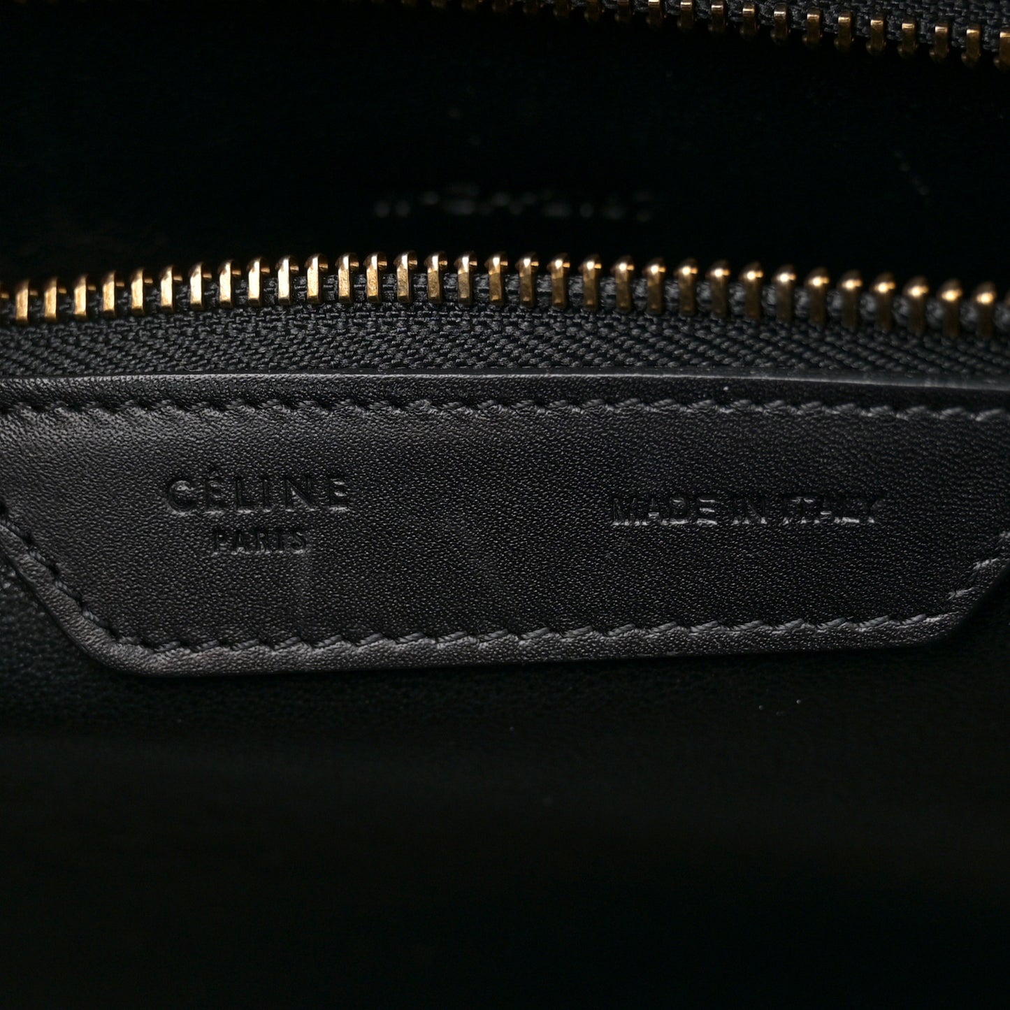 Nubuck Drummed Calfskin Mini Bi-Color Luggage Black White