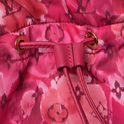 Louis Vuitton Nylon Monogram Ikat Noefull MM Rose Indien 15 of 21