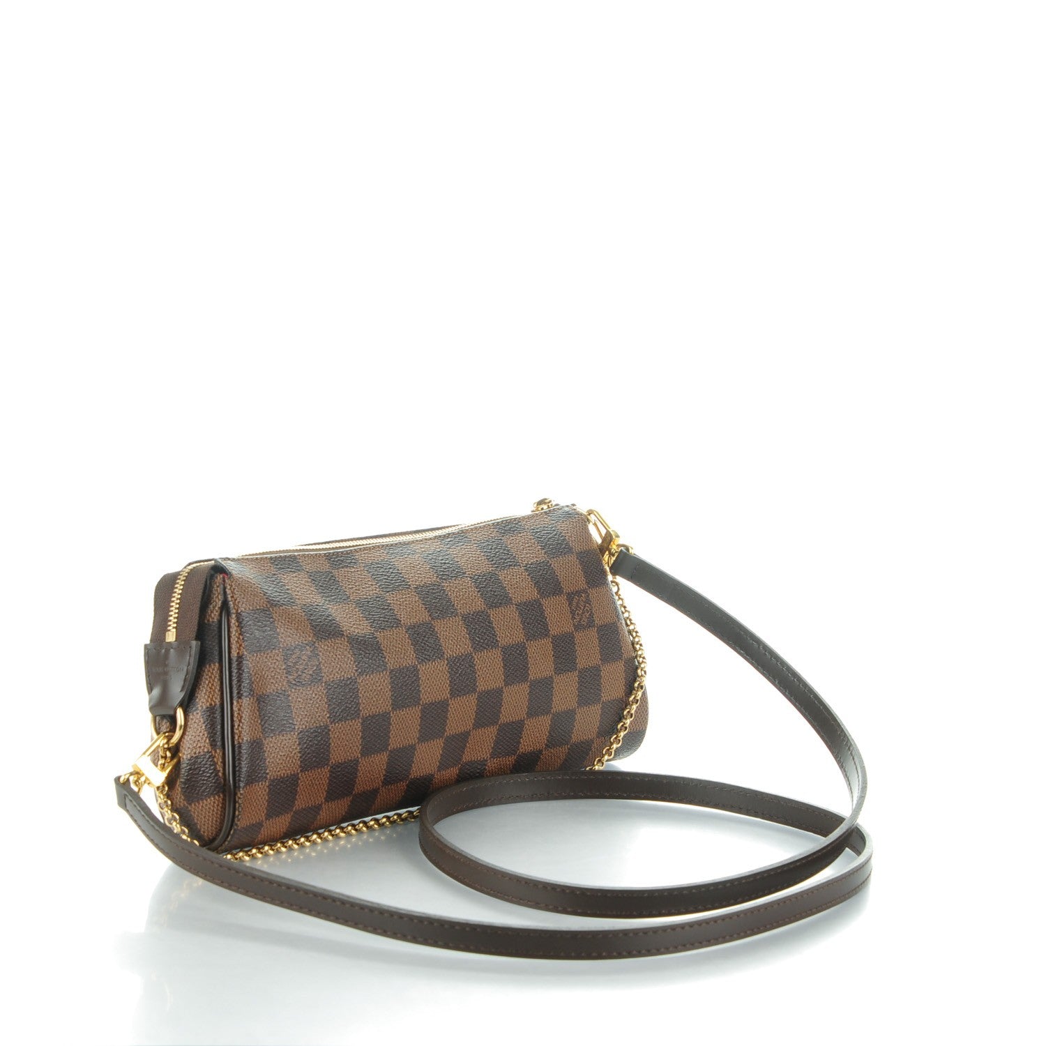 Louis Vuitton Damier Ebene Eva Clutch 3 of 8