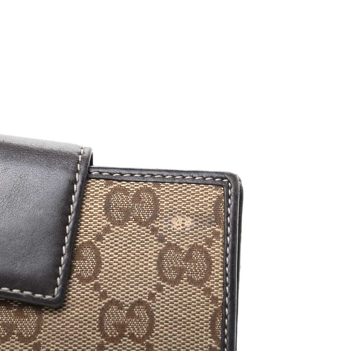 Monogram Lovely Heart French Flap Wallet Dark Brown