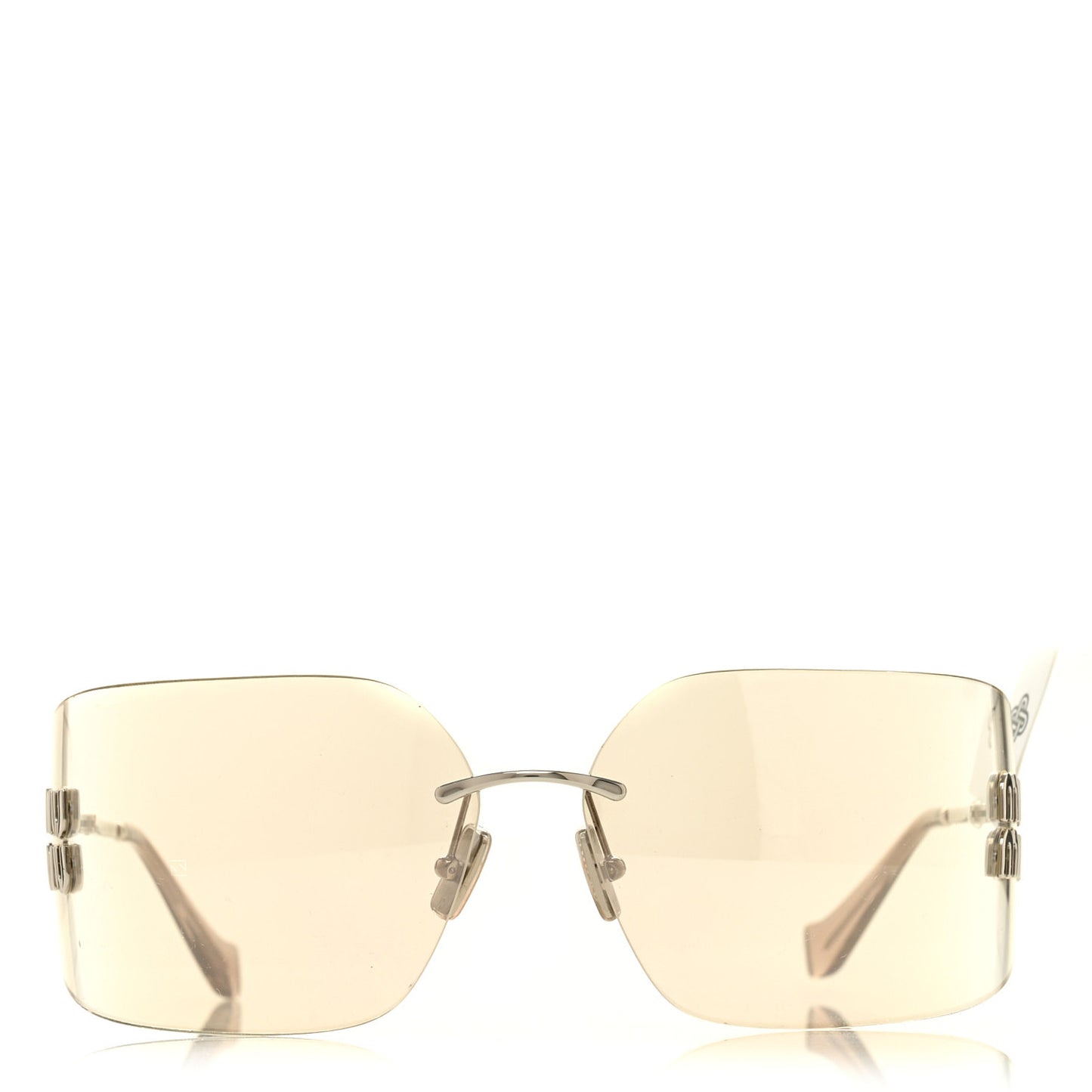 Metal Runway Sunglasses SMU54Y Silver