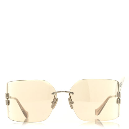 Miu Miu Metal Runway Sunglasses SMU54Y Silver 2 of 7