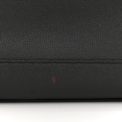 Louis Vuitton Calfskin Steamer MM Black 14 of 14