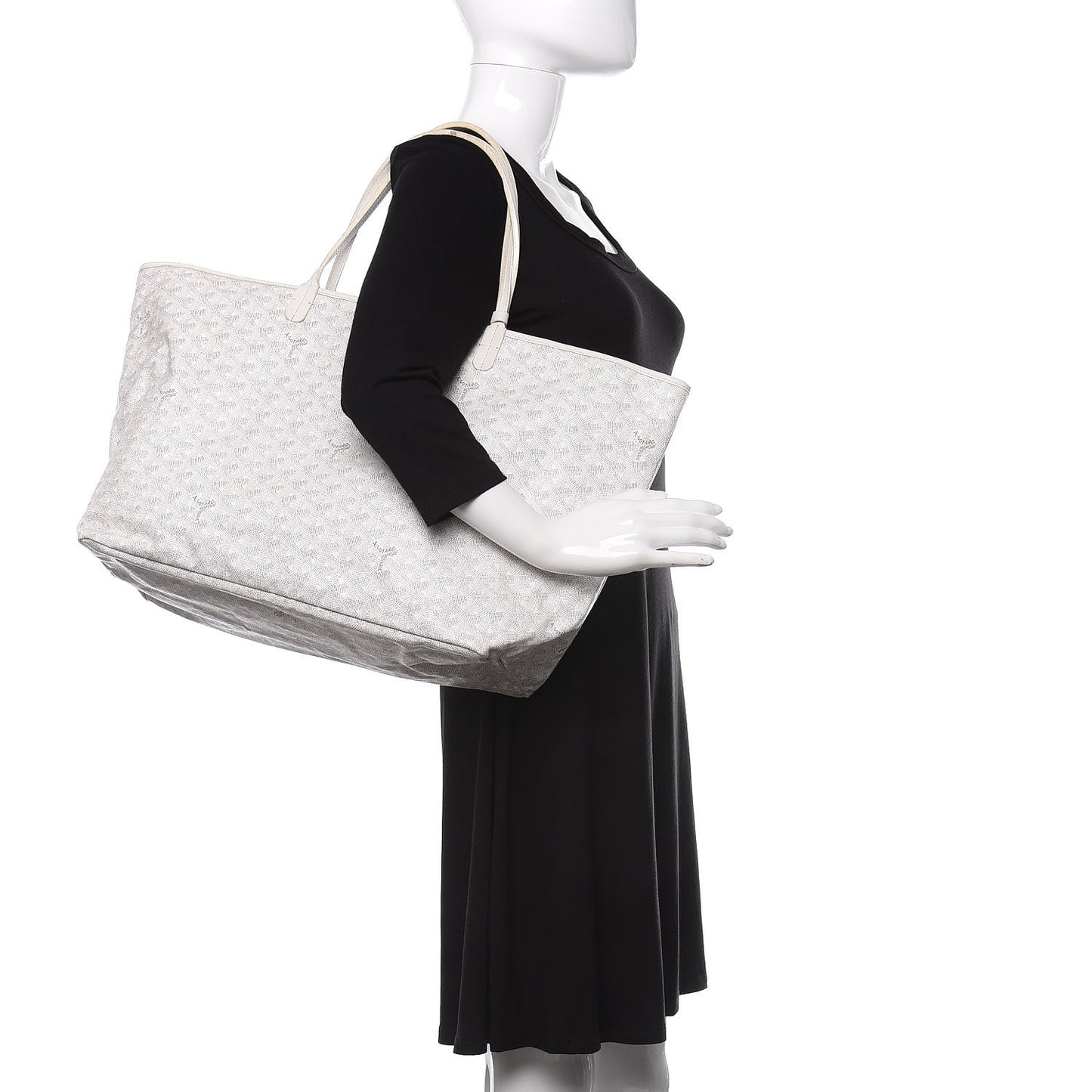 Goyardine Saint Louis GM White