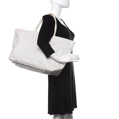 Goyard Goyardine Saint Louis GM White 2 of 14